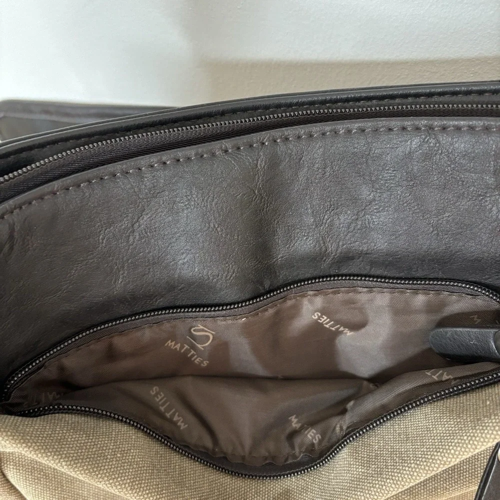 Matties Messenger Bag Canvas Brown Leather Bella‎ Swan Crossbody Elena Gilbert